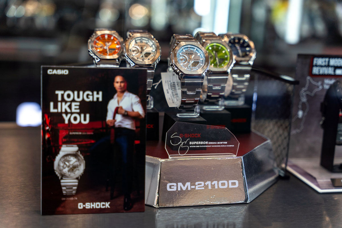 G-SHOCK นำทัพนาฬิกาสุดแกร่งรุ่นไฮไลต์